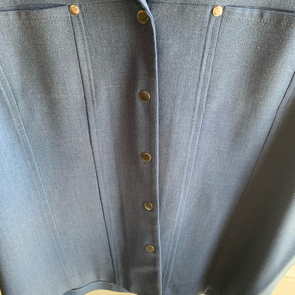 Lana Lee Petite Blue Blouse - Picture 4 of 6